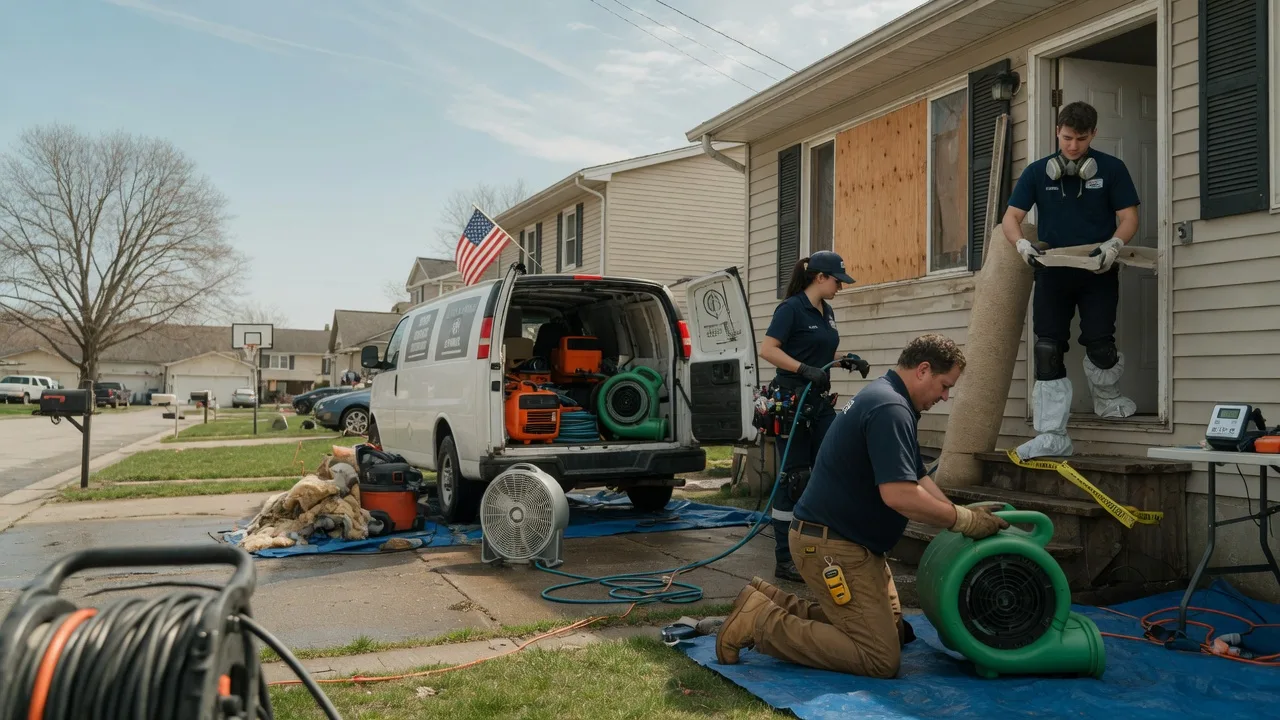 Water Damage Restoration in Lefor, ND near me